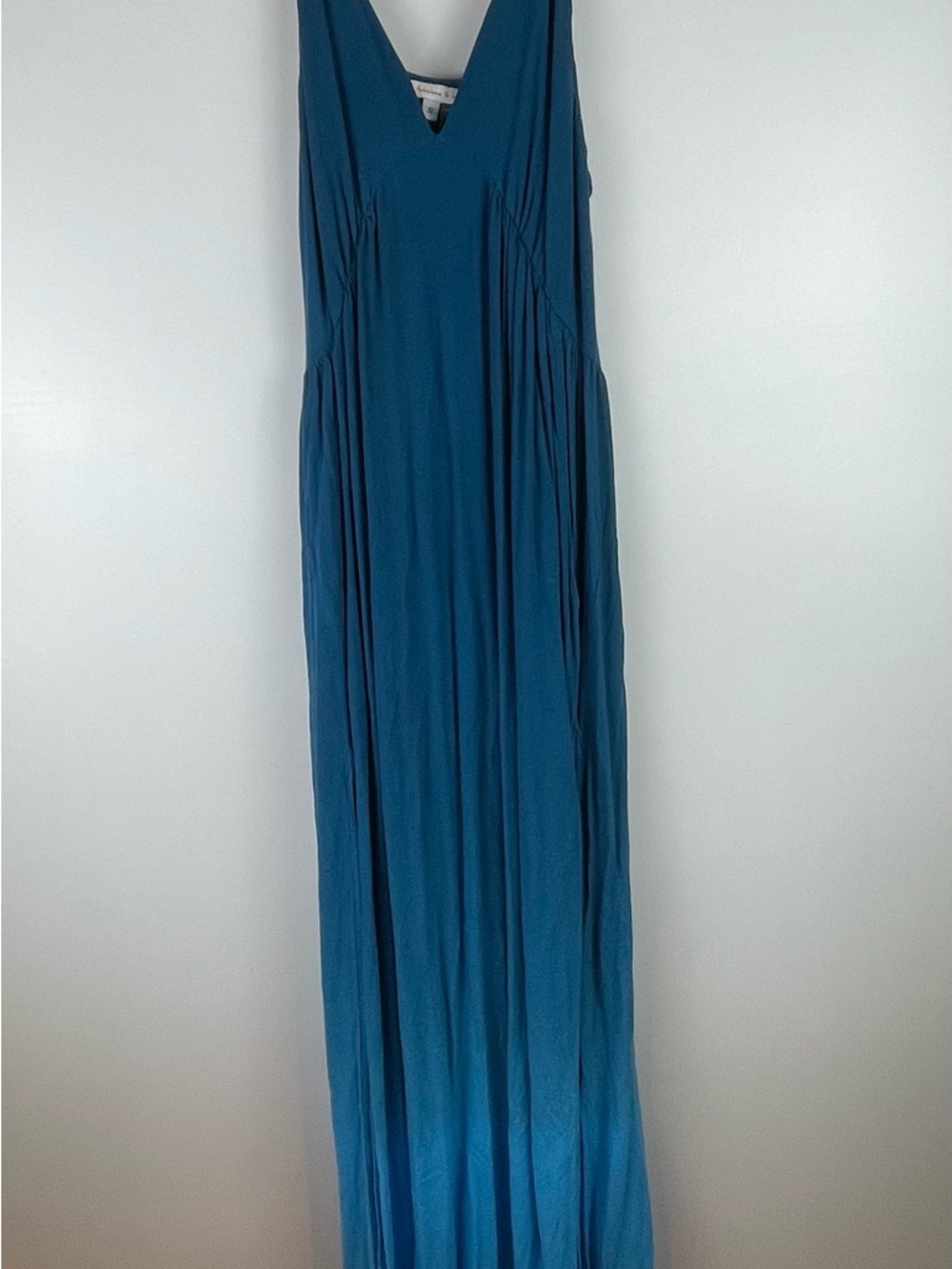 Young Fabulous & Broke Blue Ombre V-Neck Maxi Dress Size S